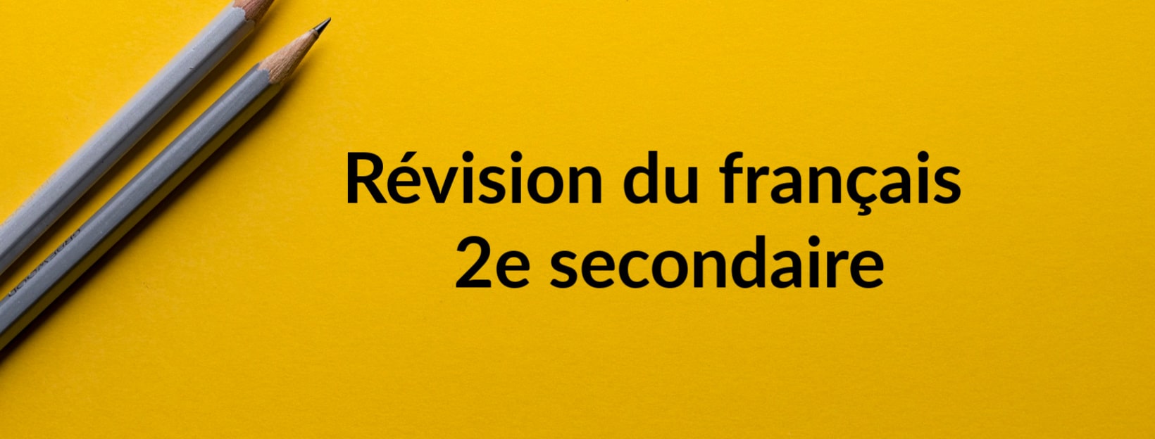 Revision of Secondary 2 French. SOSprof SOSteacher