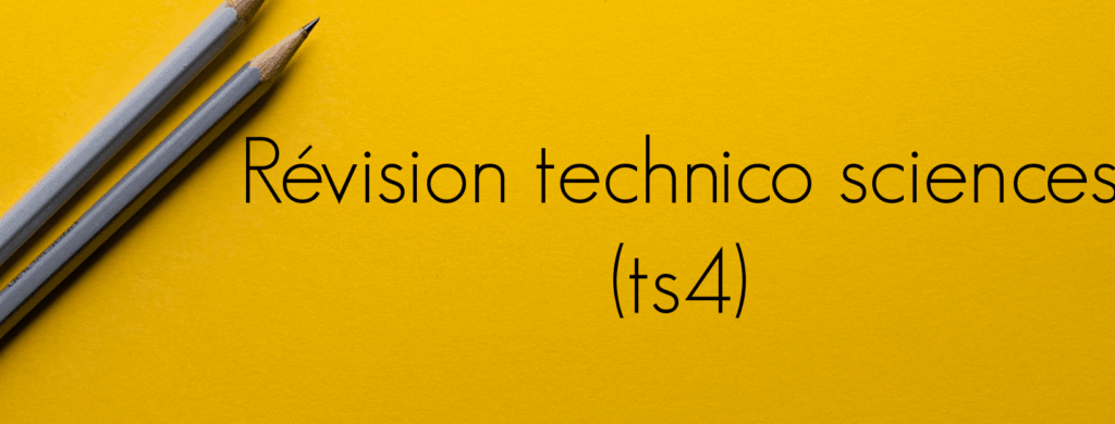 Revision of the mathematical science-technical program TS4. SOSprof. SOSteacher