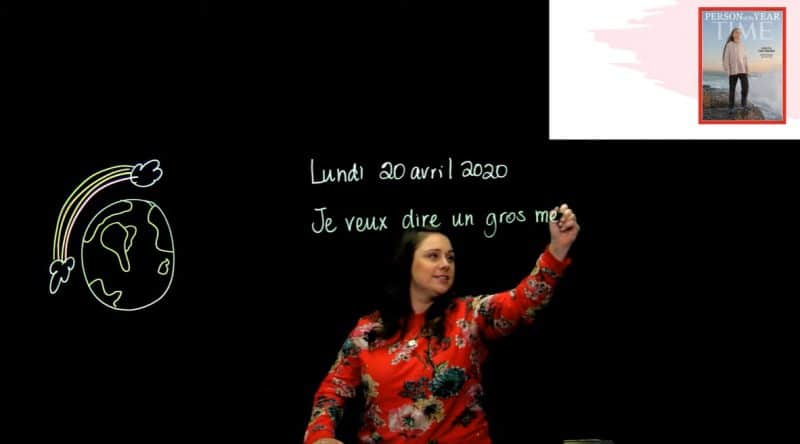 La classe de Marie-Ève Lévesque Youtube blogue SOSprof