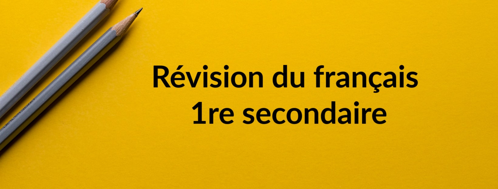Révision du français 1re secondaire . Revision of French Secondary 1. SOSprof SOSteacer