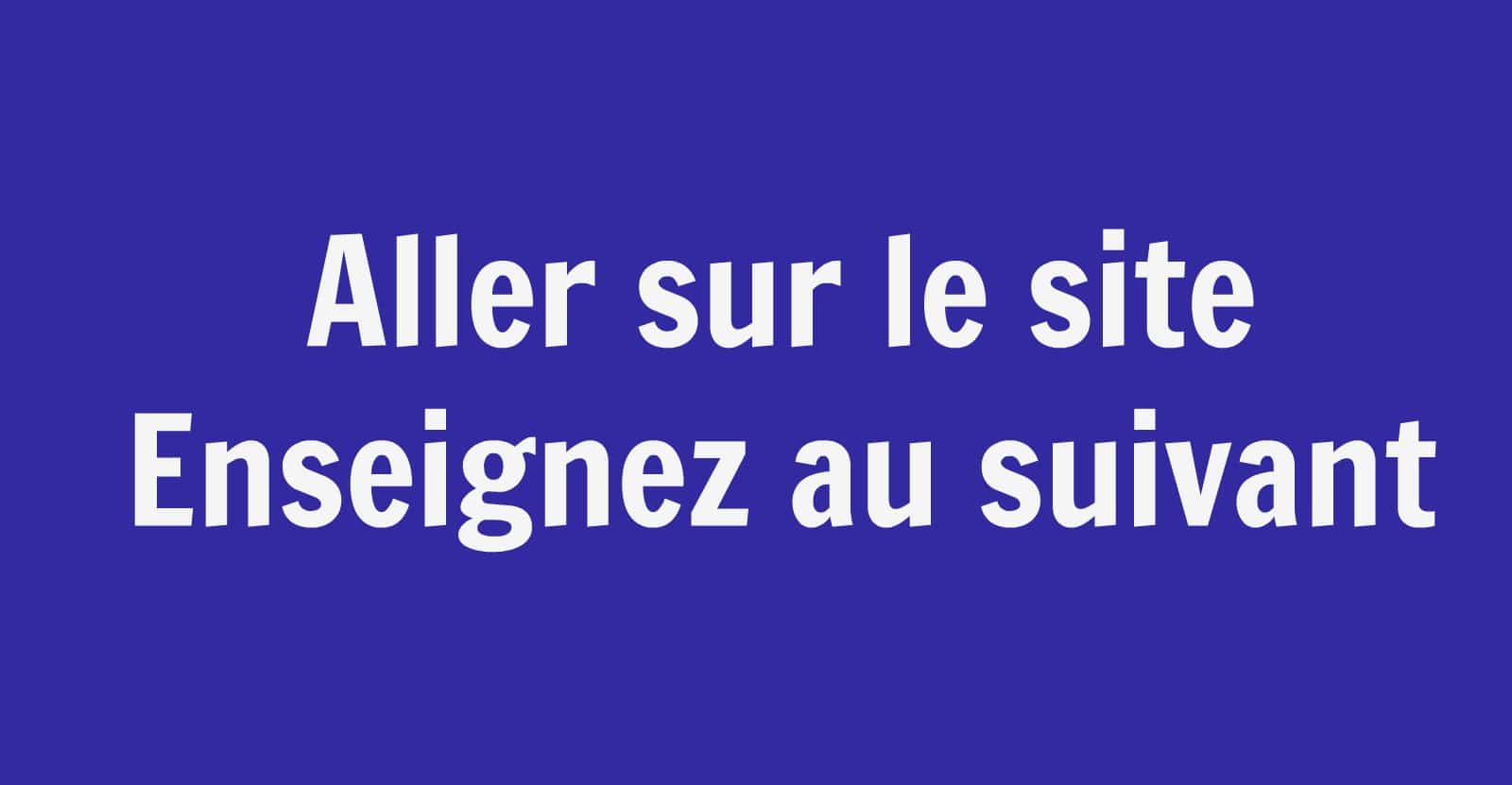 enseignez-au-suivant-sosprof