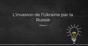 Guerre en Ukraine. War in Ukraine. SOSprof. SOSteacher