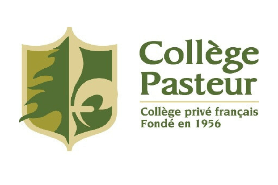 Logo officiel du Collège Pasteur à Montréal, établissement privé français fondé en 1956, reconnu pour l’excellence de son enseignement secondaire.