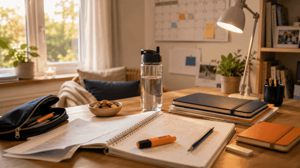 Stress et anxiété avant un examen