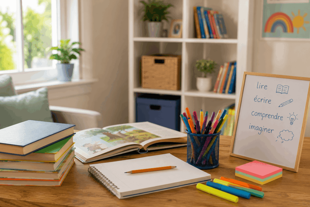 Lecture et écriture au primaire : aider son enfant à progresser l’été